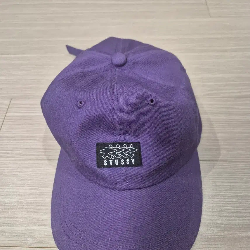 [BUNJANG] Stussy World Tour Purple Ball Cap / 스투시 월드투어 퍼플 볼캡 모자