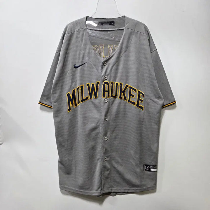 [BUNJANG] Nike Milwaukee Brewers Yelich Road Jersey XL / 나이키 밀워키 브루어스 옐리치 로드 유니폼 XL 26050704