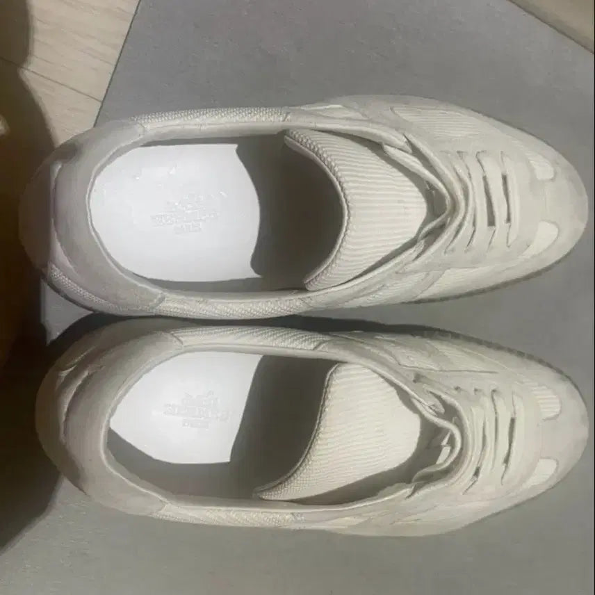 [BUNJANG] Hermes Boomerang Sneakers Suede / 에르메스 부메랑 스니커즈