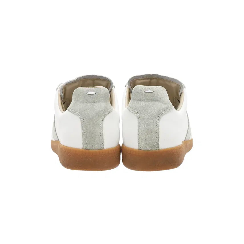 [BUNJANG] Maison Margiela Replica Leather Sneakers White / (W) 메종 마르지엘라 카프스킨 레플리카 스니커즈 화이트