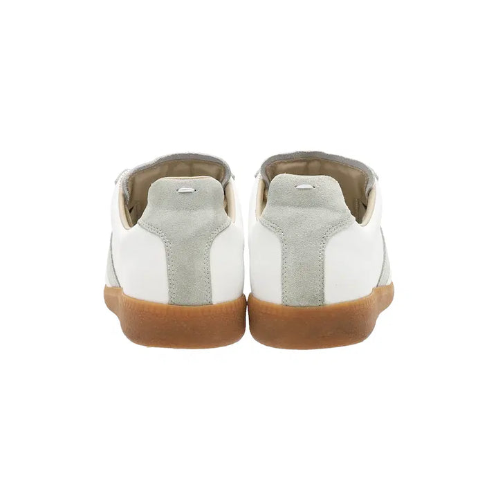 [BUNJANG] Maison Margiela Replica Leather Sneakers White / (W) 메종 마르지엘라 카프스킨 레플리카 스니커즈 화이트