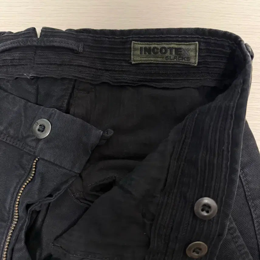 [BUNJANG] Slowear Incotex Tricotine Trousers Black Size 30 / 슬로웨어 인코텍스 트리코치노 30사이즈 블랙