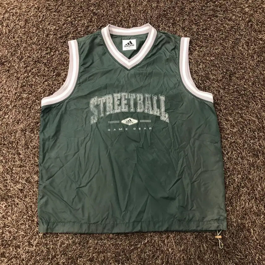 [BUNJANG] Adidas Streetball Warm-up Vest / 105 아디다스 스트리트볼 웜업 조끼 베스트