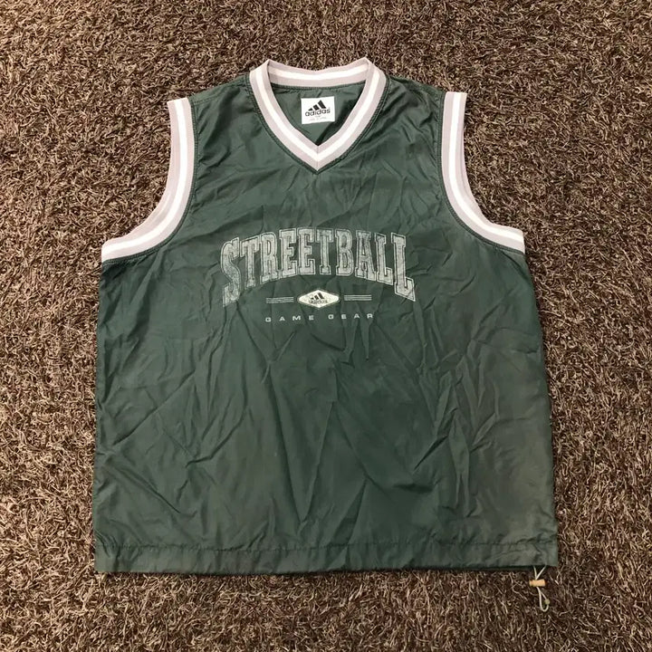 [BUNJANG] Adidas Streetball Warm-up Vest / 105 아디다스 스트리트볼 웜업 조끼 베스트