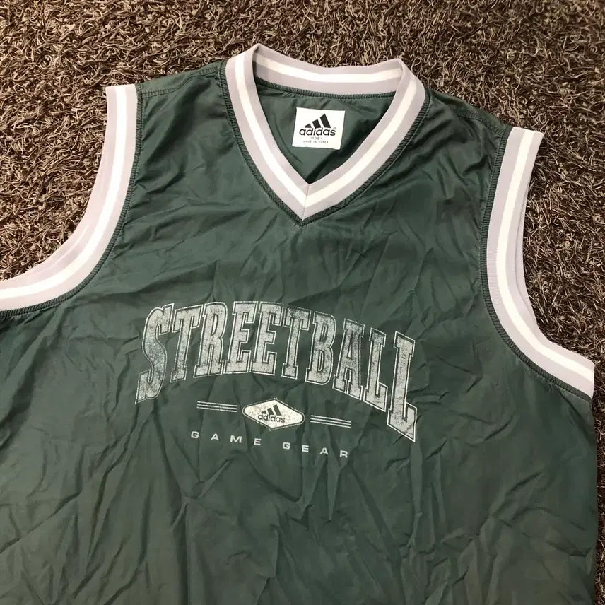 [BUNJANG] Adidas Streetball Warm-up Vest / 105 아디다스 스트리트볼 웜업 조끼 베스트