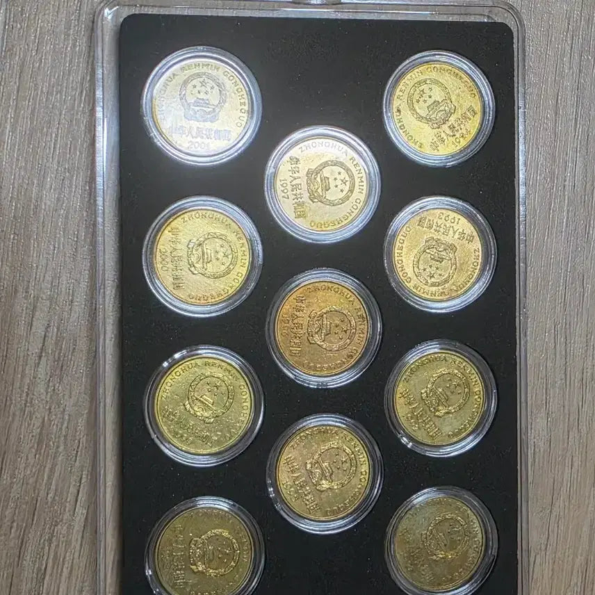 [BUNJANG] Korean Plum Blossom 5-Angle Coin Set (1991-2001) / 매화동전5각