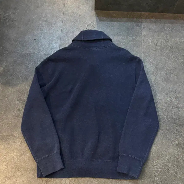 [BUNJANG] Polo Ralph Lauren Navy Shawl Collar Sweater Knit L Size / 폴로 랄프로렌 네이비 숄카라 스웨터 니트 L사이즈