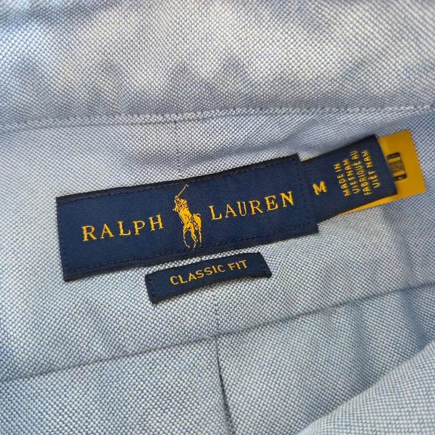 [BUNJANG] Polo Ralph Lauren Oxford Shirt Sky Blue Size M / 폴로 랄프로렌 옥스포드 셔츠 스카이블루 M
