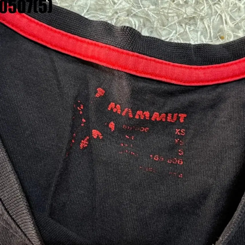 [BUNJANG] Mammut Black T-Shirt / 마무트 블랙 반팔 티셔츠