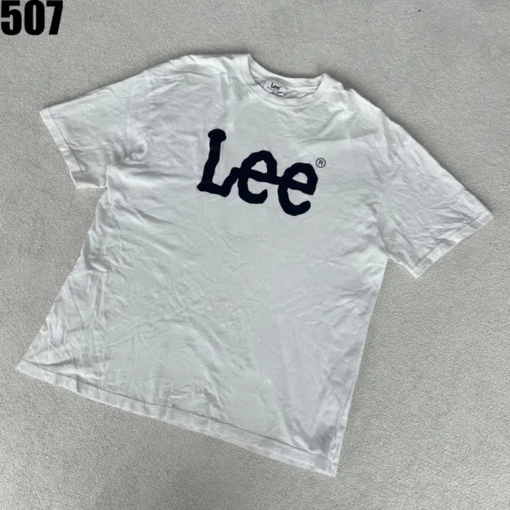 [BUNJANG] Lee White T-shirt XL / Lee 리 흰색 반팔 티셔츠 xl