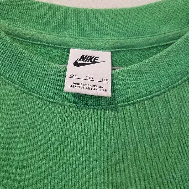 [BUNJANG] Nike Club Green Sweatshirt T-shirt / 나이키 클럽 그린 맨투맨 티셔츠