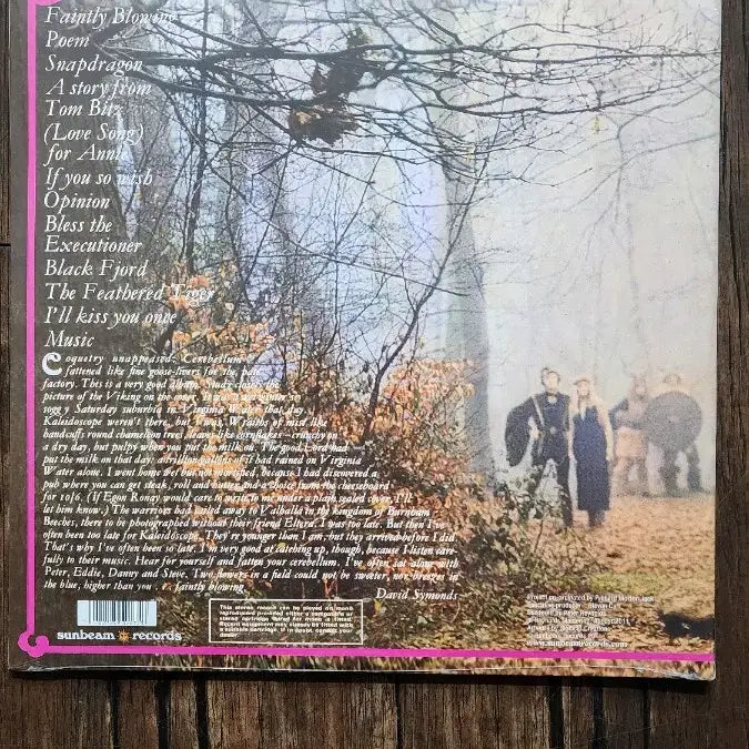 [BUNJANG] Kaleidoscope Faintly Blowing 2011 Sunbeam Reissue 180g Gatefold Vinyl / Kaleidoscope 미개봉 2011년 sunbeam재발매 180 GF