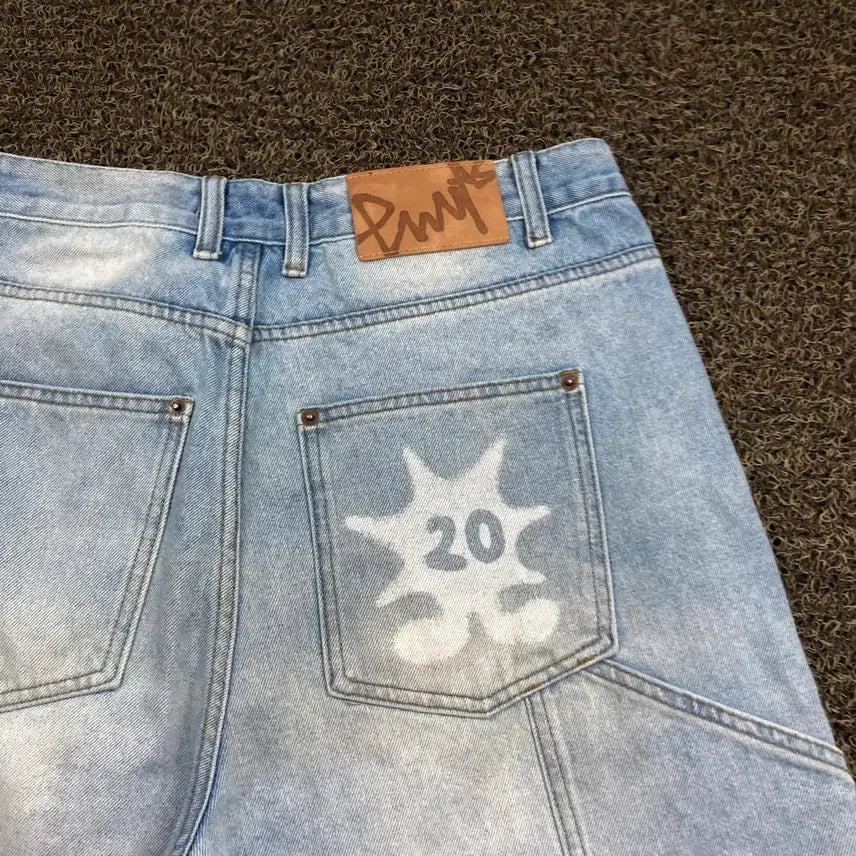 [BUNJANG] Physical Department Washed Carpenter Denim Pants / 피지컬 디파트먼트 워싱 카펜터 데님 팬츠