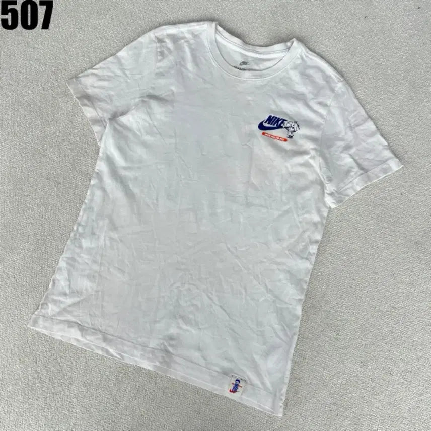[BUNJANG] Nike White Short Sleeve T-Shirt Size 100 / 나이키 흰색 반팔 티셔츠 100