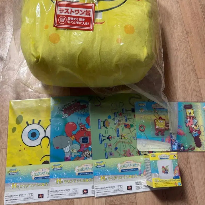 [BUNJANG] Ichiban Kuji SpongeBob Last One Prize Plush Toy / 제일복권 스펀지밥 라스트원 인형 / H파일 3 / E컵 1