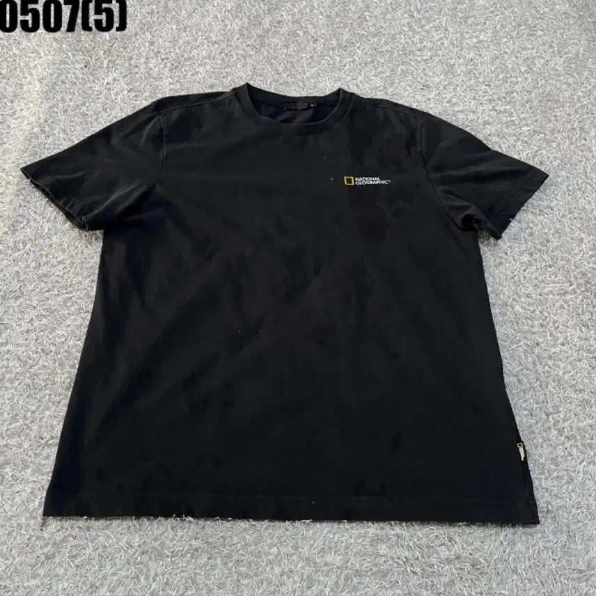 [BUNJANG] National Geographic Black T-Shirt / 내셔널지오그래픽 검정 반팔티셔츠