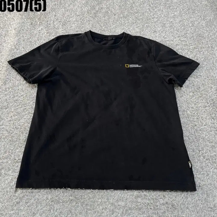[BUNJANG] National Geographic Black T-Shirt / 내셔널지오그래픽 검정 반팔티셔츠