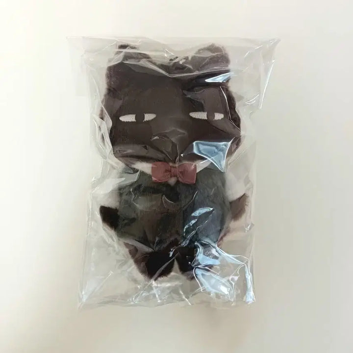 [BUNJANG] Toraebi White Tiger &amp; Black Tiger Cat Bartender Figurine (Sealed) / 토라에비 화이트타이거와 블랙타이거 검은 고양이 바텐더 마스코트 미개봉