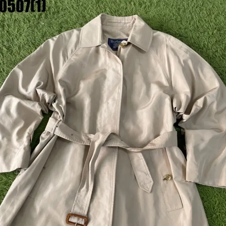 [BUNJANG] Burberry Beige Long Trench Coat / Burberry 버버리 베이지 롱 트렌치코트
