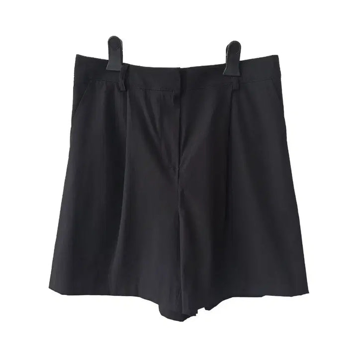 [BUNJANG] Black Back-Banded Shorts / 30/블랙 뒷밴딩 반바지/새제품