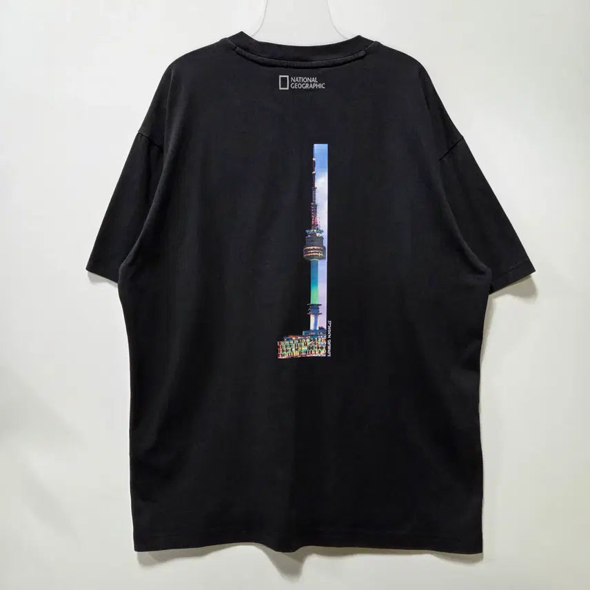 [BUNJANG] National Geographic Seoul Black T-Shirt L / 내셔널지오그래픽 블랙 서울 반팔 티셔츠 L 26050710