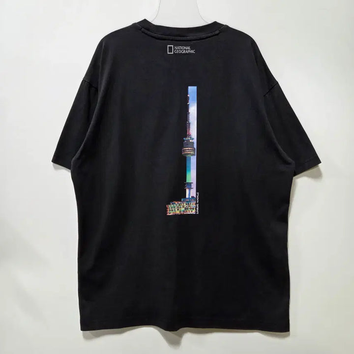 [BUNJANG] National Geographic Seoul Black T-Shirt L / 내셔널지오그래픽 블랙 서울 반팔 티셔츠 L 26050710