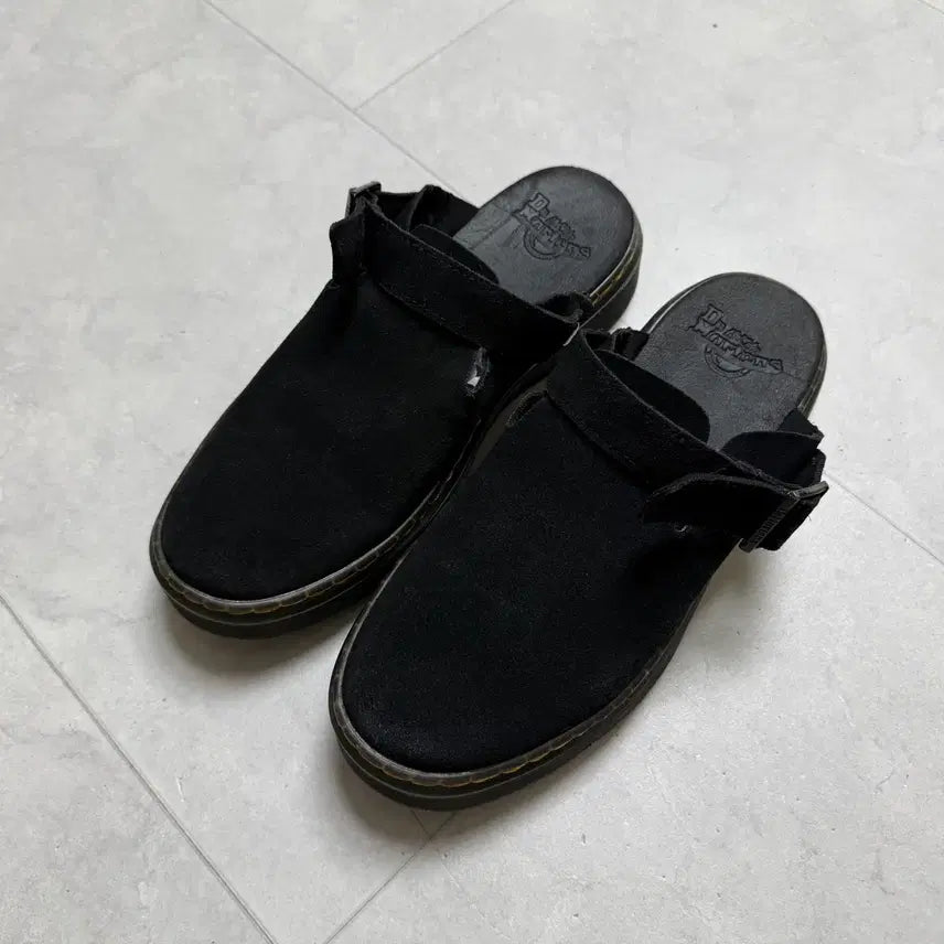 [BUNJANG] Dr. Martens Carlson Suede Black Boots / 닥터마틴 칼슨 스웨이드 블랙 270