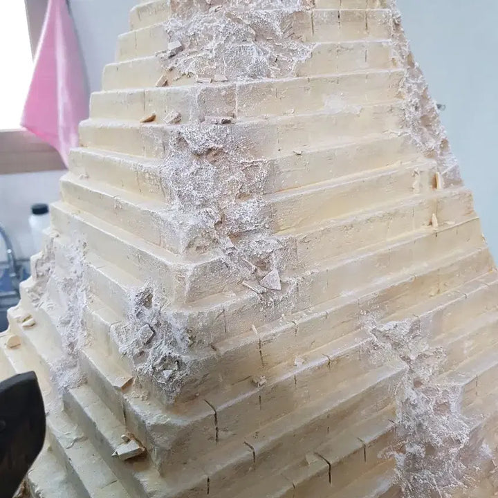 [BUNJANG] Diorama Base - Large Pyramid and Sphinx / 디오라마베이스  피라미드 및 스핑크스 대형