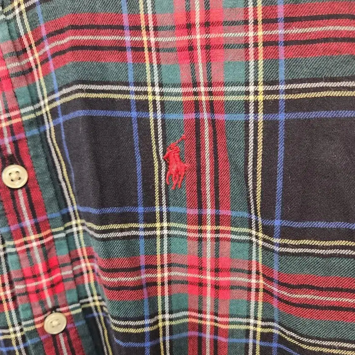 [BUNJANG] Polo Ralph Lauren Tartan Check Shirt / 폴로 랄프로렌 타탄 체크 셔츠