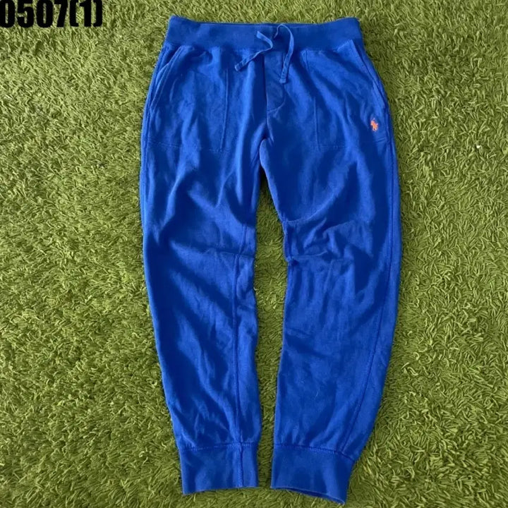[BUNJANG] Polo Ralph Lauren Blue Training Jogger Pants / 폴로 랄프로렌 블루 트레이닝 조거팬츠