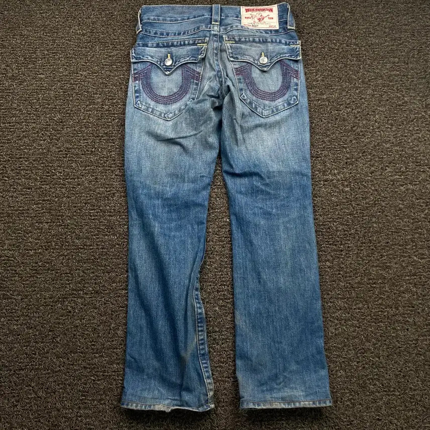 [BUNJANG] True Religion Y2K Washed Denim Pants / 트루릴리전 y2k 워싱 데님팬츠