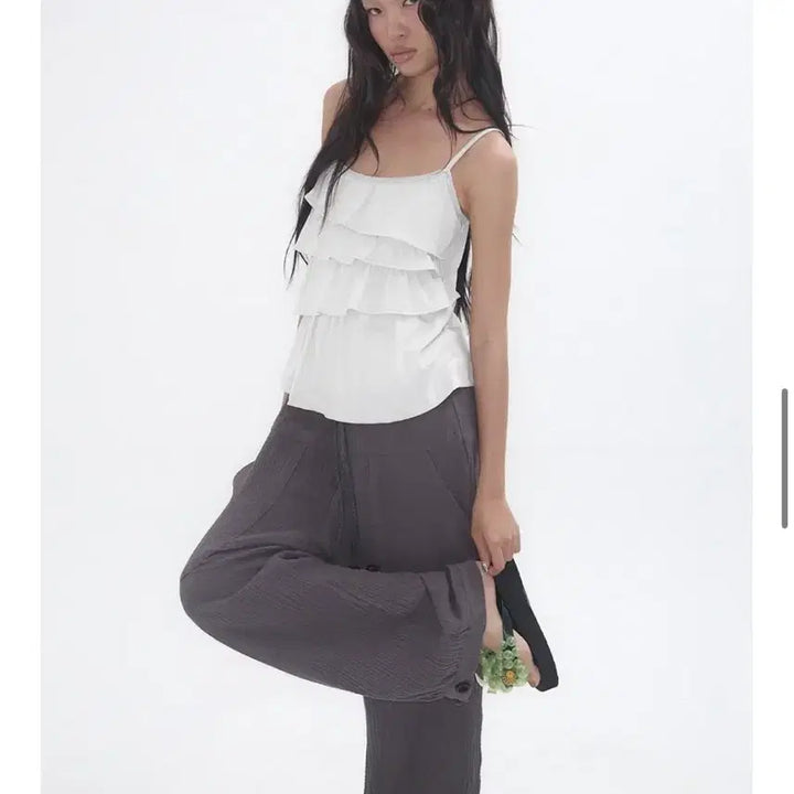 [BUNJANG] Expired Girl Cotton Yoroomen Easy Jogger Pants Charcoal / 익스파이어드걸 코튼 요루면 이지조거팬츠 차콜