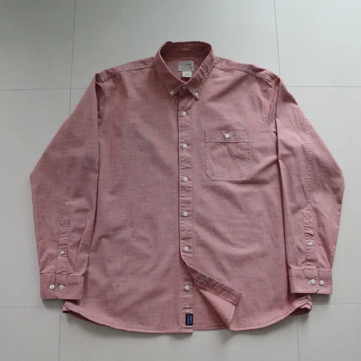 [BUNJANG] L.L.Bean Chambray Heritage Work Shirt / 엘엘빈 L.L.Bean 샴브레이 헤리티지 워크 셔츠