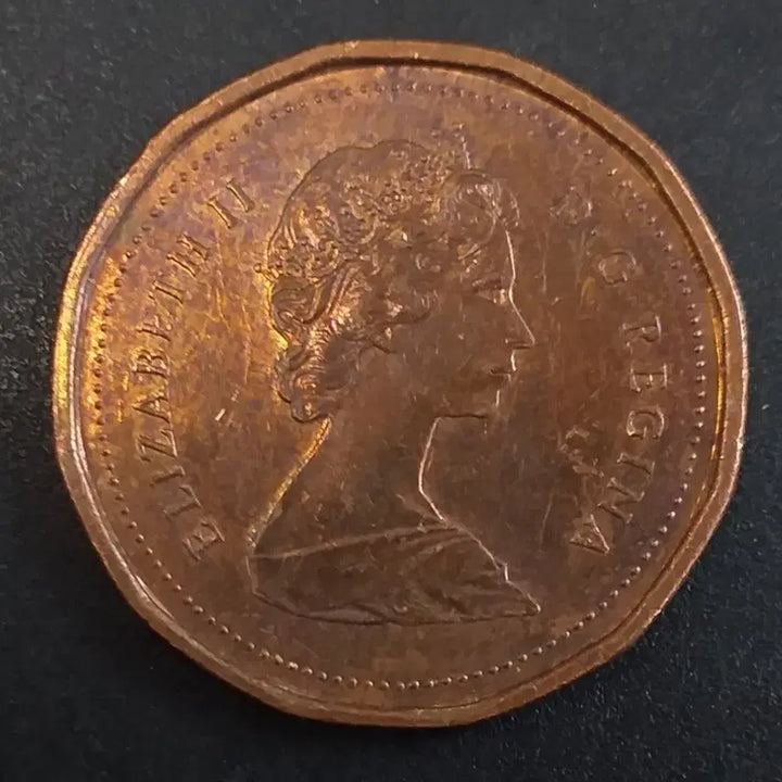 [BUNJANG] 1985 Canada 1 Cent Coin / 1985년 캐나다 1센트 동전 w851
