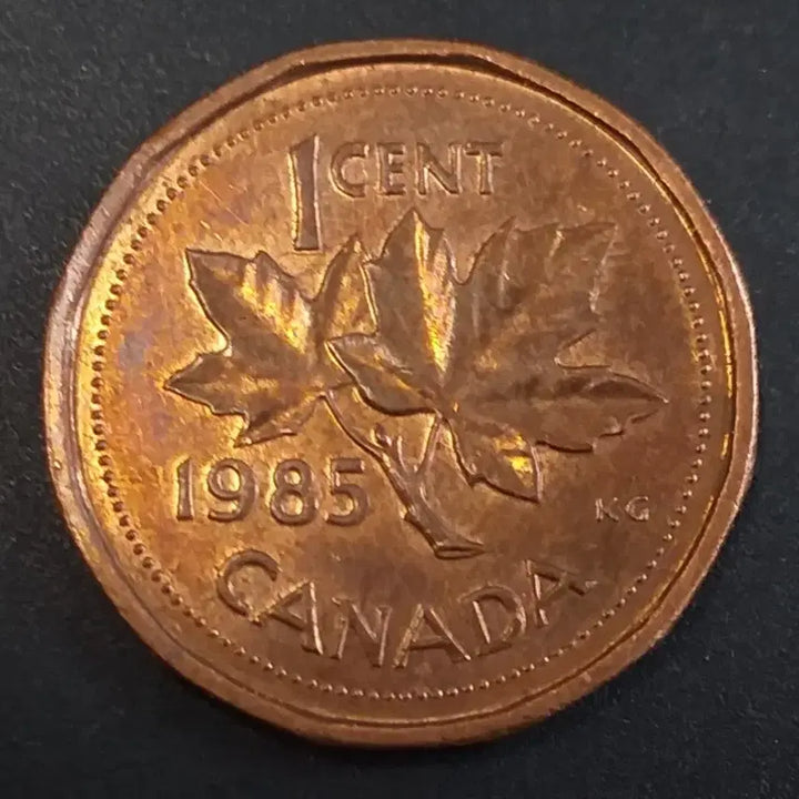 [BUNJANG] 1985 Canada 1 Cent Coin / 1985년 캐나다 1센트 동전 w851