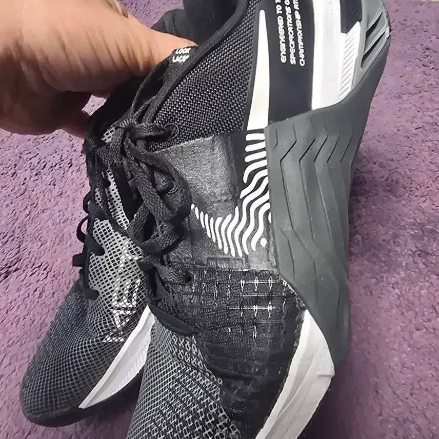 [BUNJANG] Nike Metcon Training Shoes Black/White / 나이키 메트콘 트레이닝화 블랙/화이트