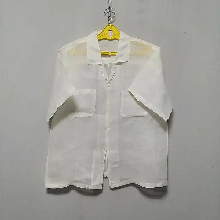 [BUNJANG] Linen Summer Top - White / ㅎ264 모시상의