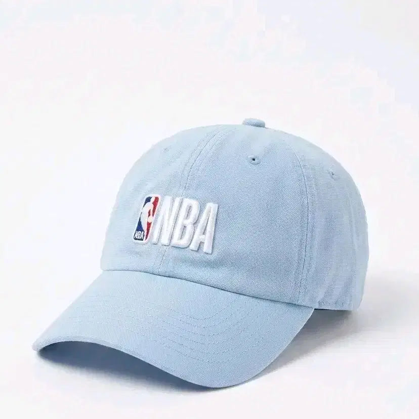 [BUNJANG] NBA Ball Cap Light Sky Blue / [단순 착용] NBA 볼캡 연한 하늘색 모자