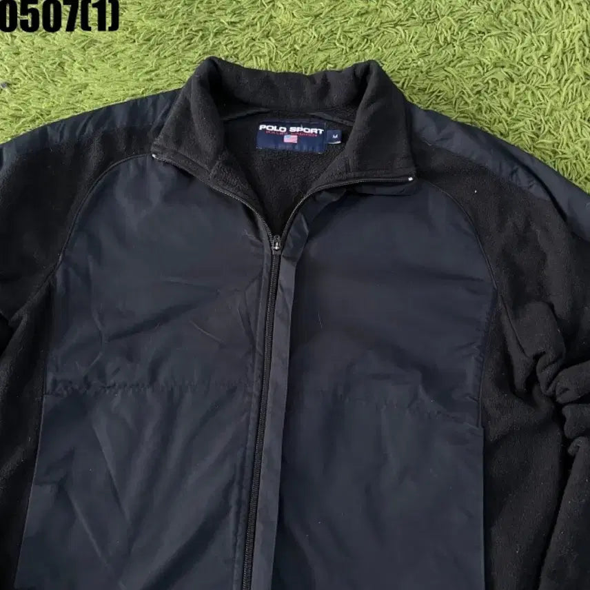 [BUNJANG] Polo Sport Black Fleece Jacket / 폴로 스포츠 블랙 플리스 자켓