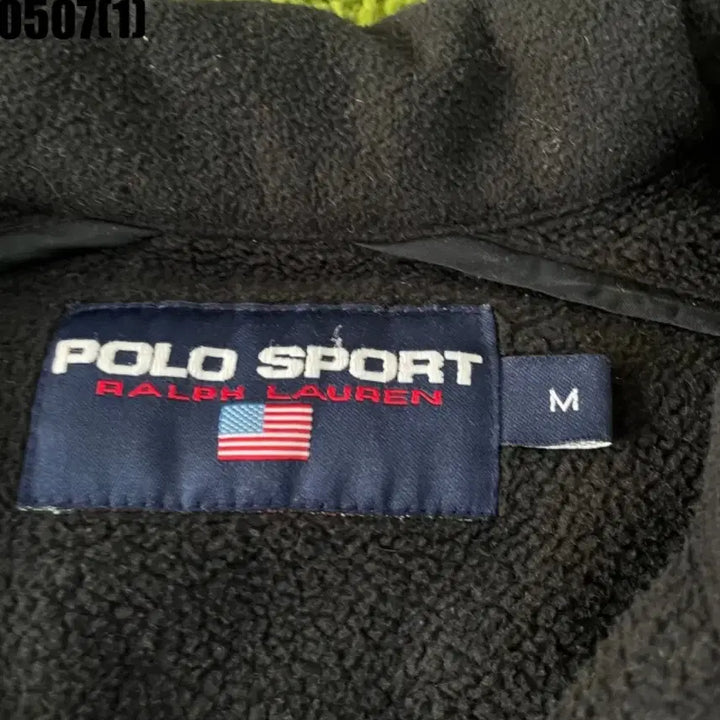 [BUNJANG] Polo Sport Black Fleece Jacket / 폴로 스포츠 블랙 플리스 자켓