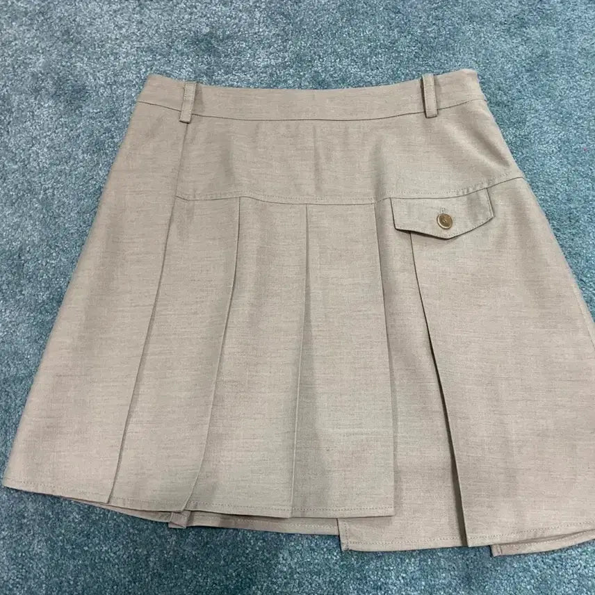 [BUNJANG] Vintage Wool Pleated Skirt / 빈티지 울 플리츠 스커트