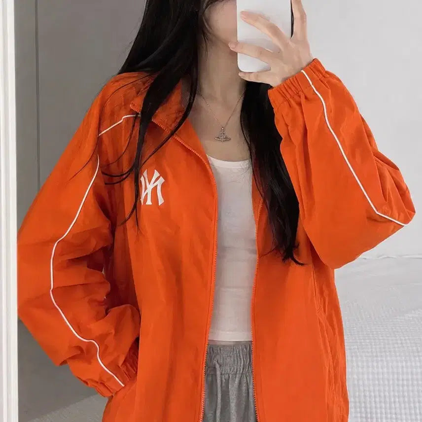 [BUNJANG] MLB Windbreaker / MLB 바람막이 새상품 팔아용