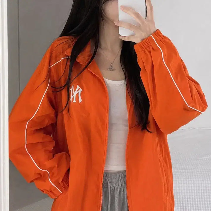 [BUNJANG] MLB Windbreaker / MLB 바람막이 새상품 팔아용