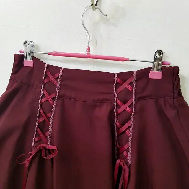 [BUNJANG] Axes Femme Banding Skirt Wine / axes femme 밴딩 스커트 와인