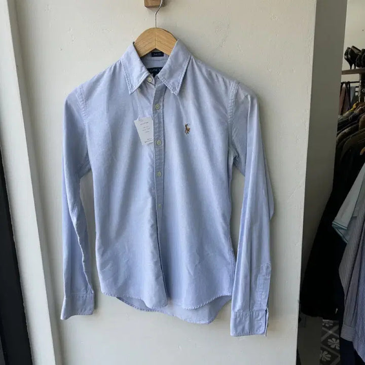 [BUNJANG] Polo Ralph Lauren Sky Blue Slim Fit Shirt / 16861 - 폴로 랄프로렌 스카이블루 셔츠