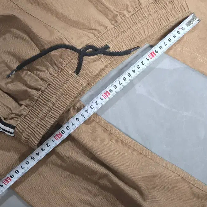 [BUNJANG] NSTK Cotton Pants Beige XL / 네스티킥 NSTK 코튼 팬츠 베이지 XL