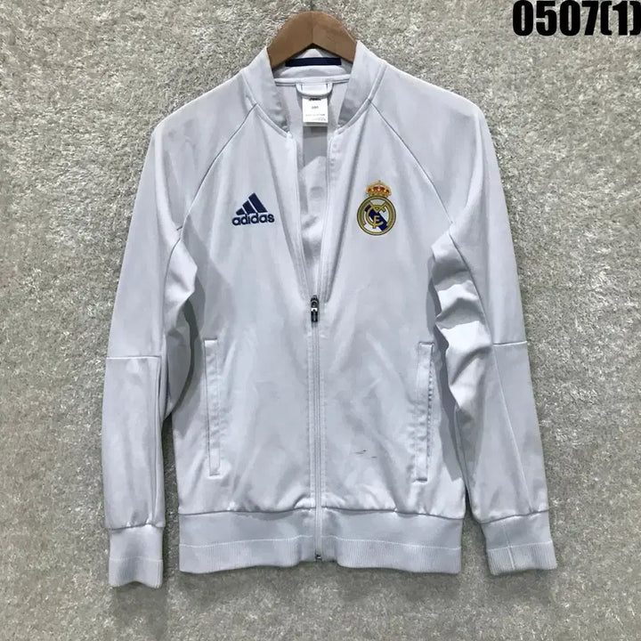 [BUNJANG] Adidas Real Madrid Track Top White S / 아디다스 레알마드리드 트랙탑 화이트 s