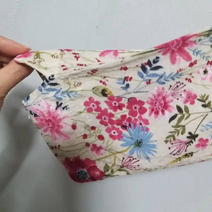[BUNJANG] Flower Print Rayon Blouse / ㅎ266 인견상의