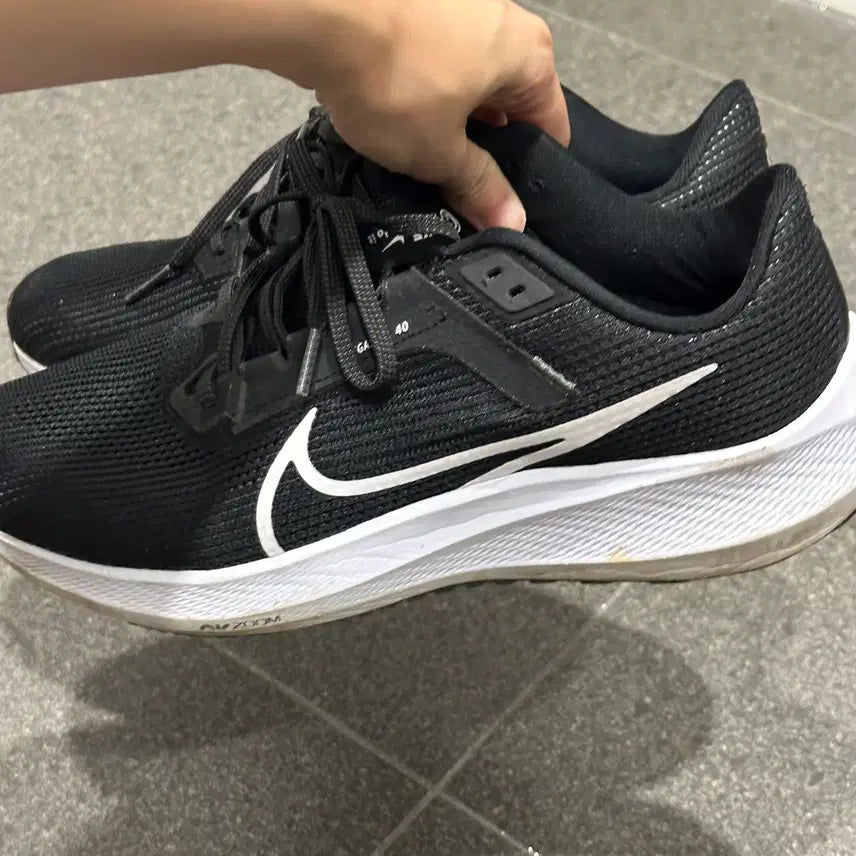 [BUNJANG] Nike Wide Running Shoes Black 275 / [나이키]와이드 운동화 275 (블랙)