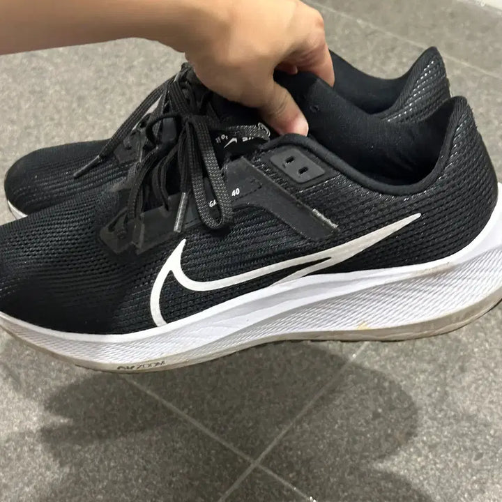 [BUNJANG] Nike Wide Running Shoes Black 275 / [나이키]와이드 운동화 275 (블랙)